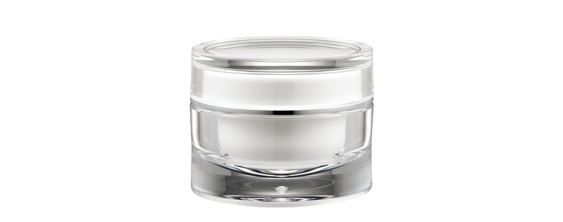 Acrylic Round Cream Jar 60ml - CD-60 Fairy Land